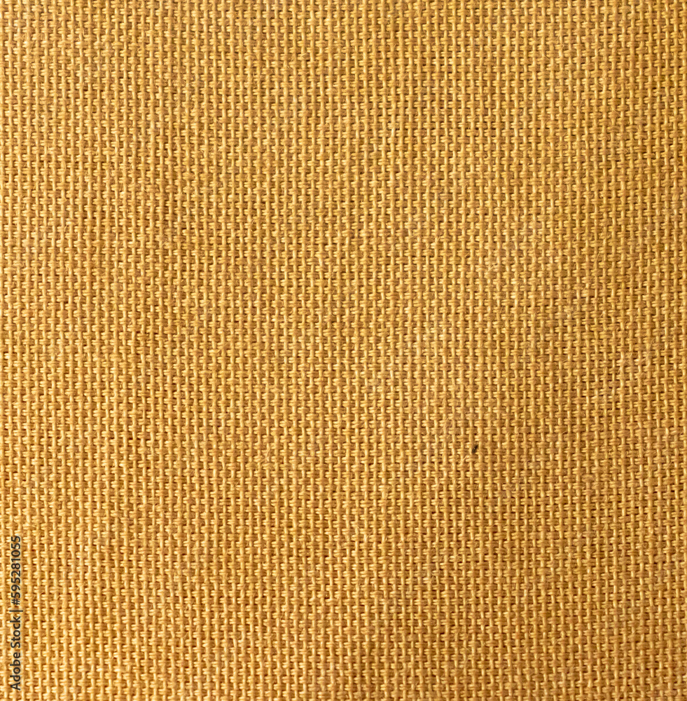 Poster orange fabric texture. canvas background. material pattern