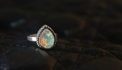 opal Is a gem that has beautiful colors Rare and expensive