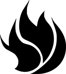 black fire icon