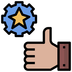 gear line icon,linear,outline,graphic,illustration