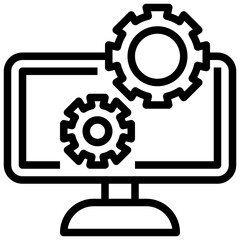 working line icon,linear,outline,graphic,illustration