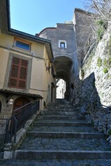 Fototapeta na wymiar The Lazio village of Torre Cajetani, Italy.
