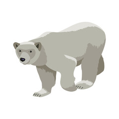 Isometric Polar Bear