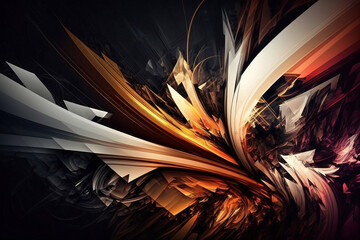 beautiful abstract background - illustration - concept art