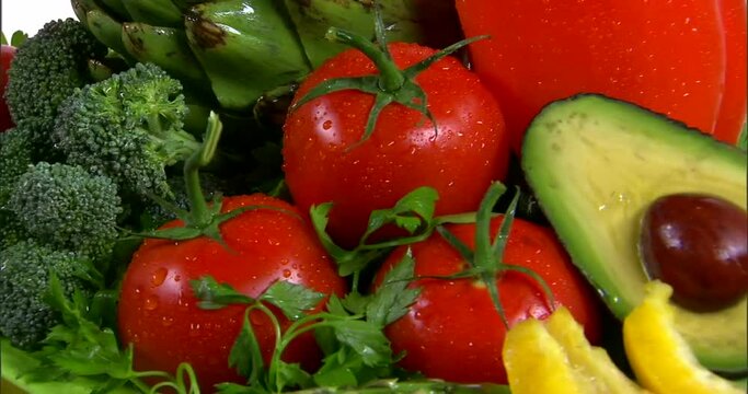 Colors and Flavors: Tomato, Broccoli and Other Vegetables