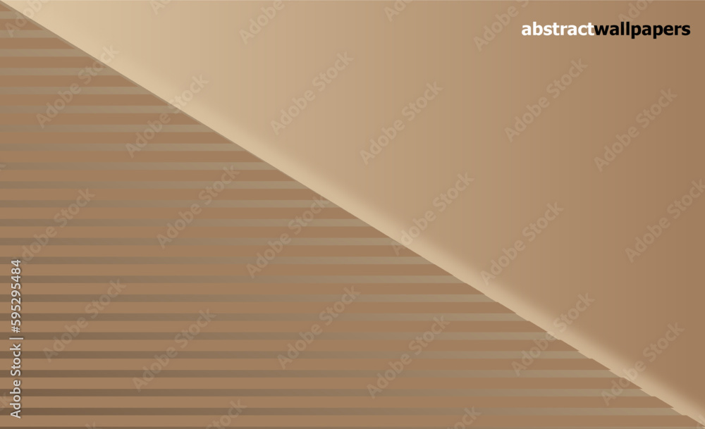 Wall mural abstract minimal brown gradient background design use for website wallpaper.