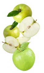 Tasty fresh juicy ripe apple