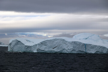 Greenland, iceberg in Ilulissat Icefjord in Disko Bay