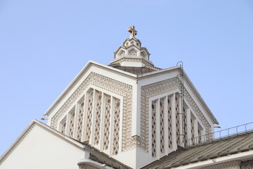 St. Peter's Cathedral in Rabat Morocco Building Exterior