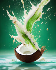 Coconut splash