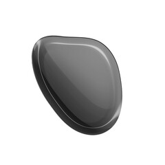 Obraz premium Glass Liquid Bubble Abstract Y2K Shape