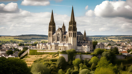 Naklejka premium Beautiful Medieval Castle