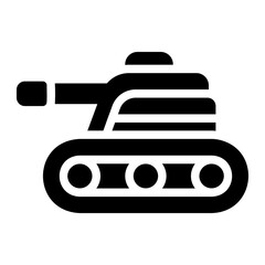 military glyph icon