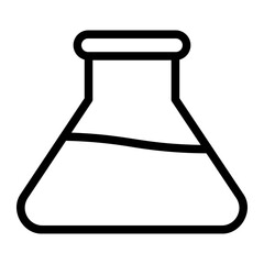 chemistry line icon