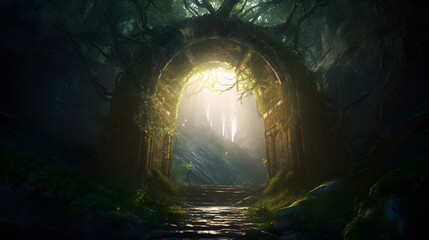Beautiful Elfic Portal