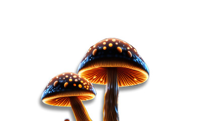 AI generative mushroom illustration