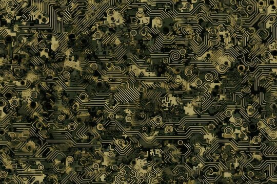 Soldier camo pattern design
