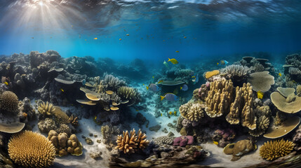 Obraz premium Stunning Underwater Reef