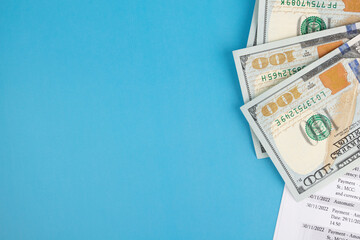 tax time, tax return for the tax period and money on documents