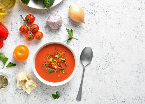 Tomato Gazpacho soup