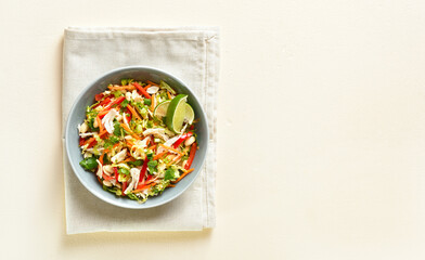 Thai style chicken salad