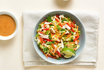 Thai style chicken salad