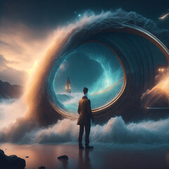 Psychic Waves 2023 | the concept of Psychic Waves,  a surreal and immersive experience. Ai