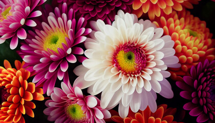 Fototapeta premium Flowers background with amazing decoration background Ai generated image