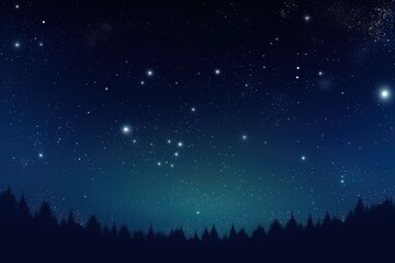 Night sky with stars 