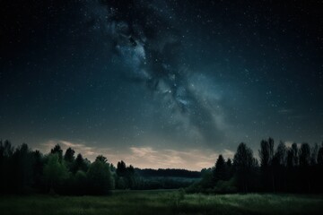 Night sky with stars 