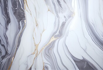 Obraz premium White marble stone pattern background. Generative AI