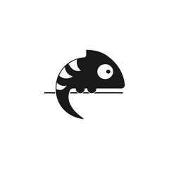 Creative Chameleon Vector Logo Design For The Company.