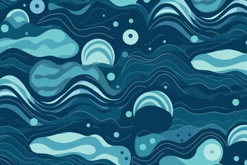 Water pattern design image