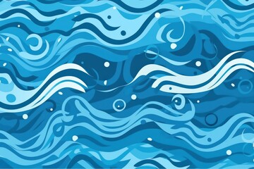Fototapeta na wymiar Water pattern design image