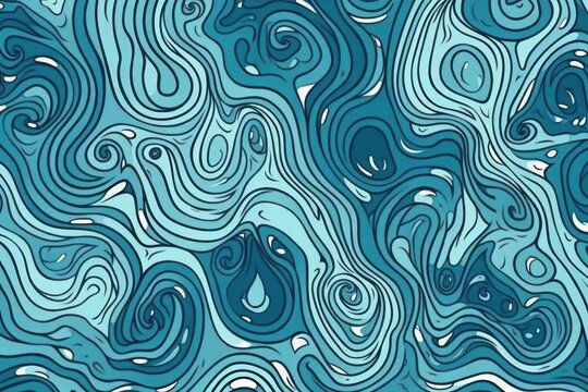 Water pattern design image
