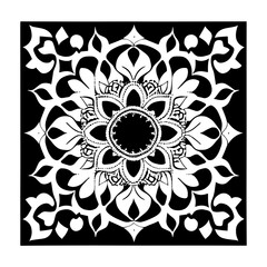 abstract floral ornament