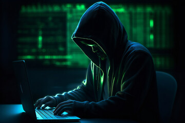 Faceless hacker: advanced cybersecurity for preventing unauthorized access to your network and systems