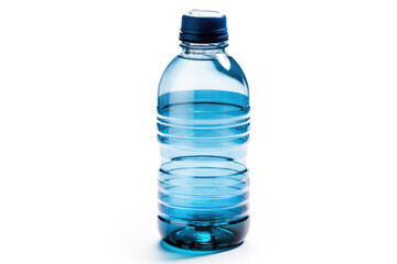Water Bottle On White Background. Mock Up. Generative AI