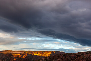 Dramatic Clouds in Western Colorado