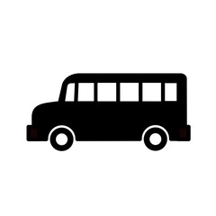 School Bus Vector Icon