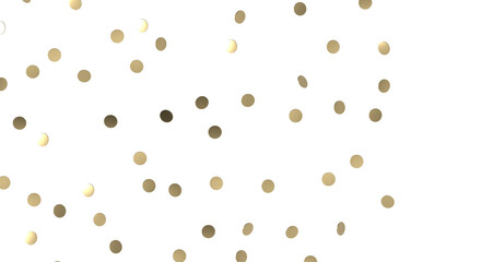 Gold Confetti Glitter Overlay