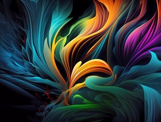 Vibrant abstract background