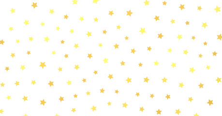 XMAS stars. Confetti celebration, Falling golden abstract decoration for party, birthday celebrate,