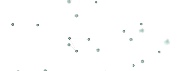 Abstract digital background of points and lines. Glowing plexus. Big data. Network or connection.