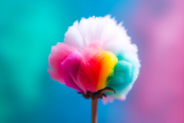 Fototapeta na wymiar tasty cotton candy plant