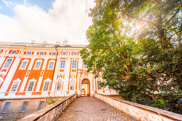 Benedictine monastery Broumov in the Czech Republic