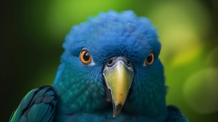 close up of a parrot- generative ai