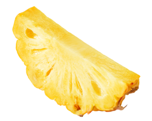 pineapple isolated on white background, full depth of field