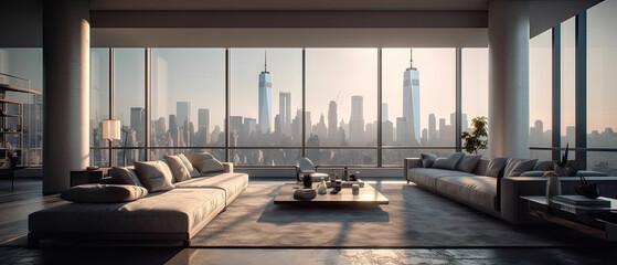 New York Penthouse with pool