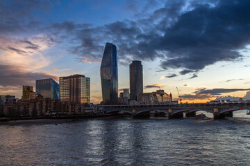 Panorama, city view, One Blackfriars